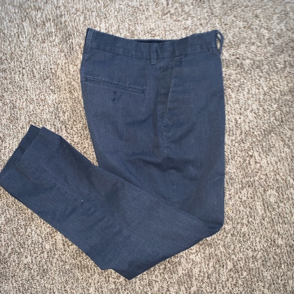 Express navy blue slacks - Picture 1 of 2